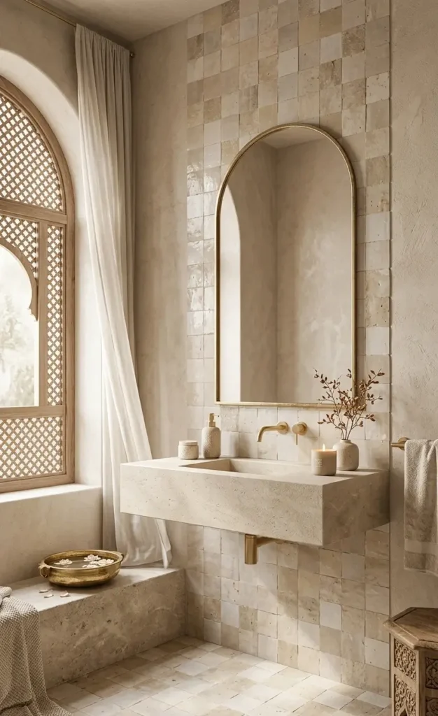 Moroccan Inspired Bathroom Ideas