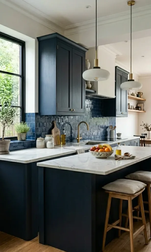 Navy Blue Kitchen Decor Ideas