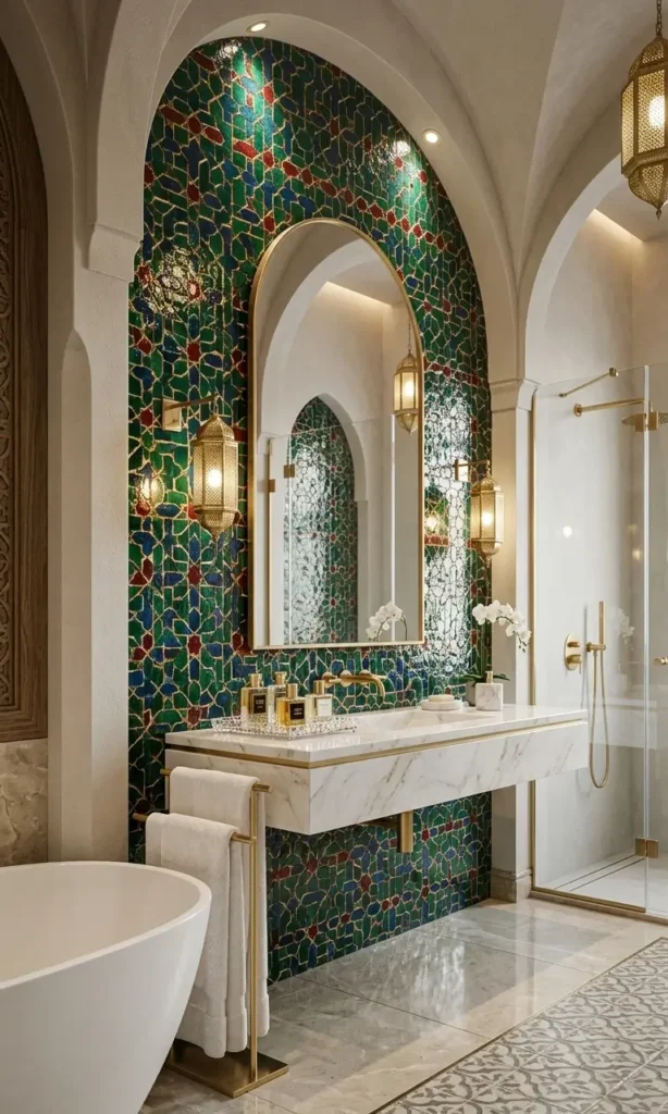 Moroccan Inspired Bathroom Ideas