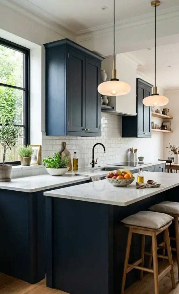 Navy Blue Kitchen Decor Ideas