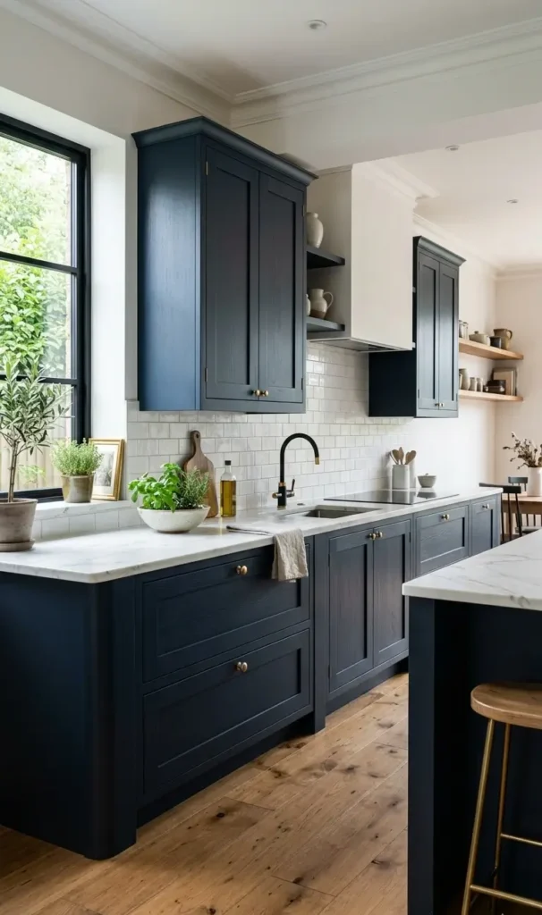 Navy Blue Kitchen Decor Ideas