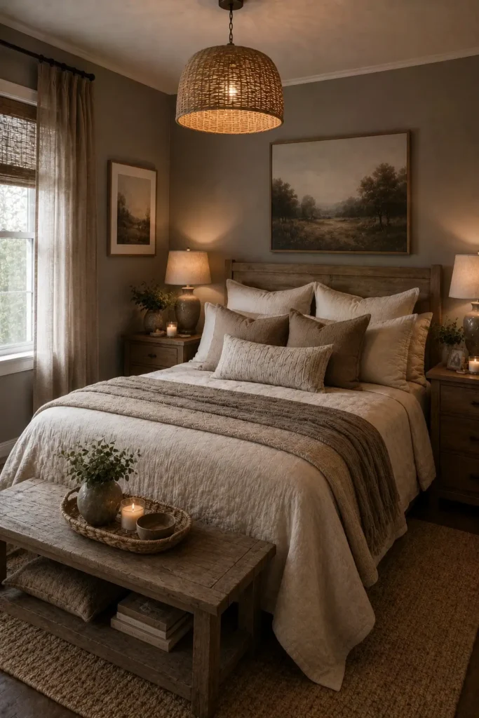 Scandinavian Gray Bedroom Ideas