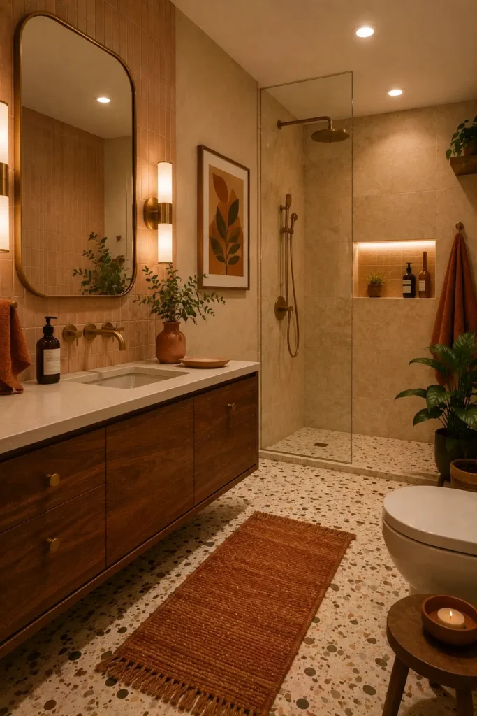 Earth Tone Bathroom Ideas
