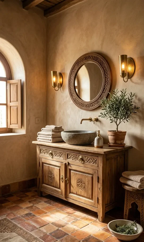 Moroccan Inspired Bathroom Ideas