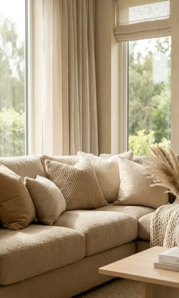 white and beige living room ideas