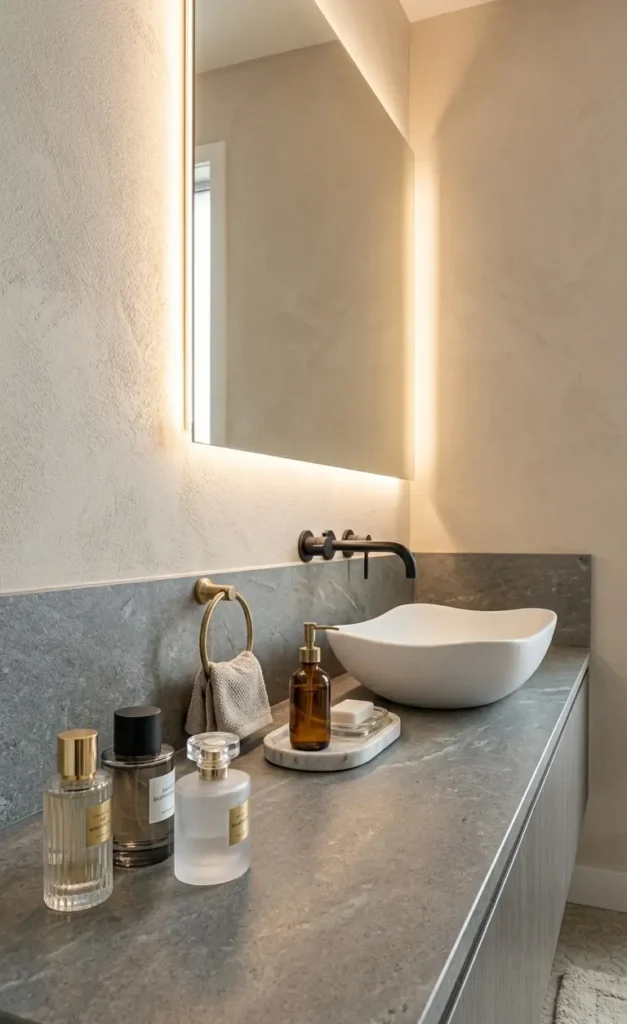 White and Beige Bathroom Ideas