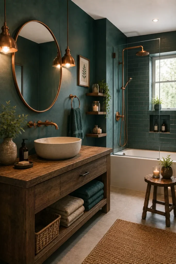Copper Accents for Warmth and Character