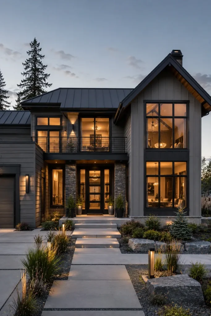 Warm Beige and Cream Exterior Color Ideas