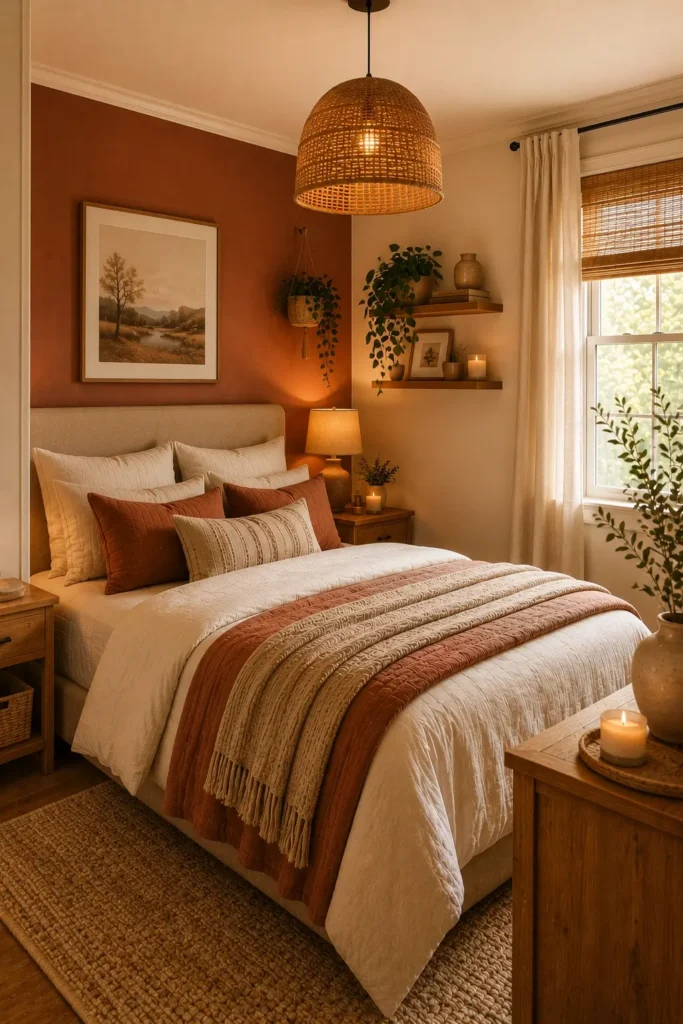 Terracotta and Beige