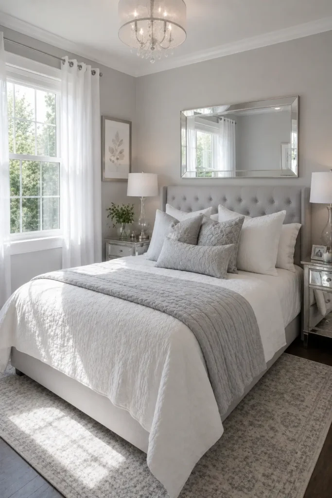 Best Gray Paint Colors for Low-Light Bedrooms
