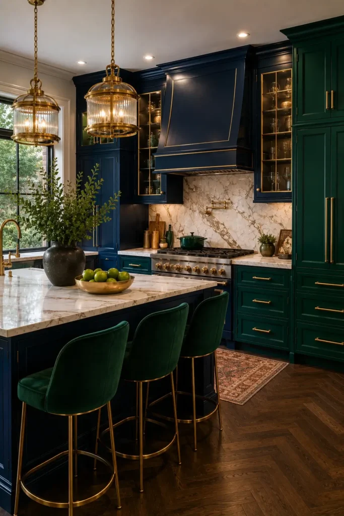 Luxury Colorful Kitchens