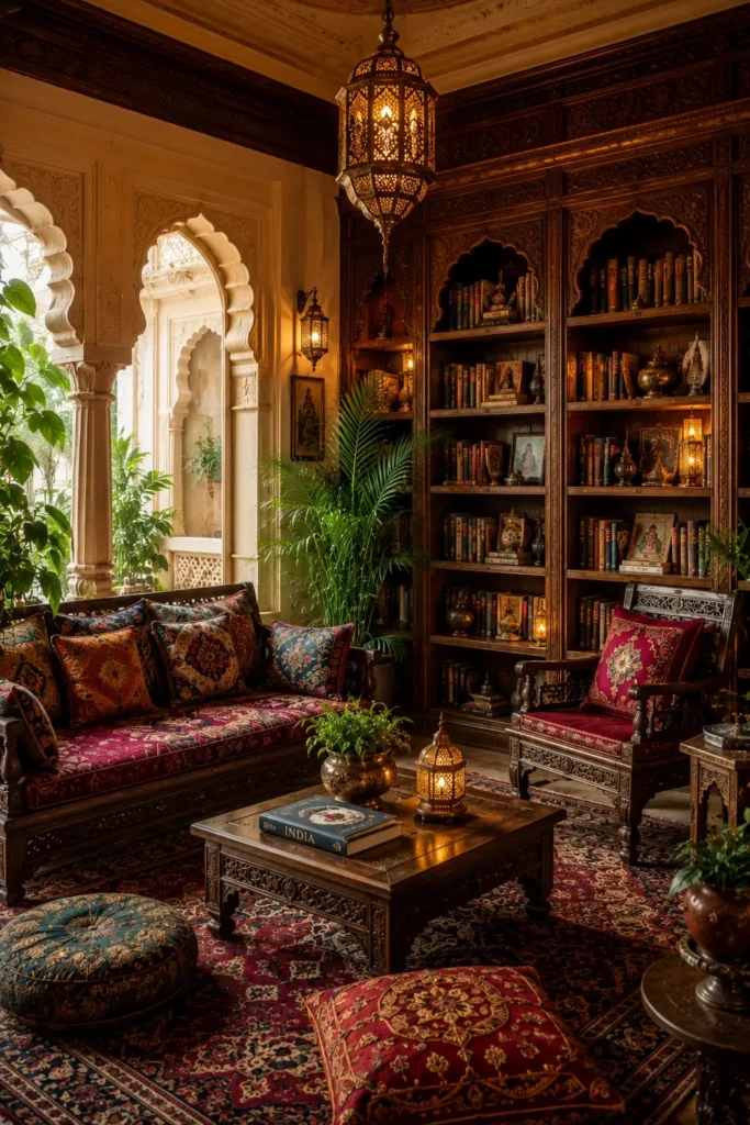Cozy Reading Corners With Candles and Layered Textures