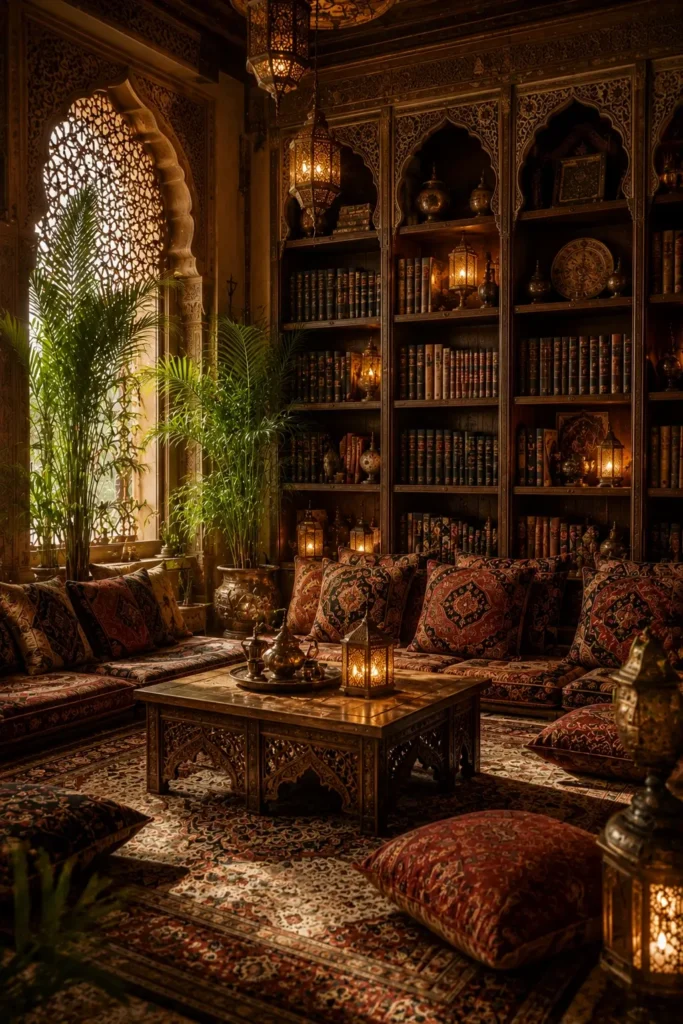 British Cottage Reading Room Decor Ideas