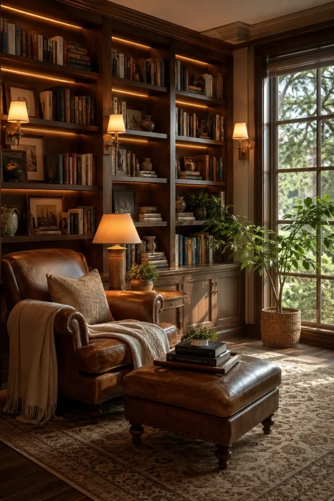 Home Library Lighting Ideas