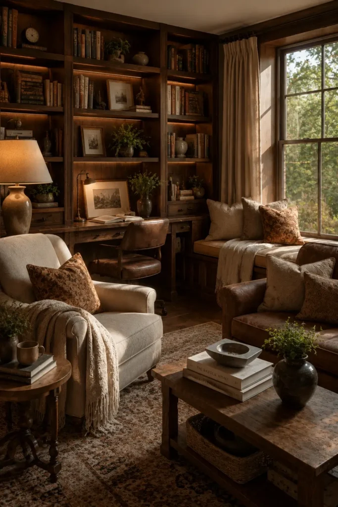 Home Library Furniture Ideas