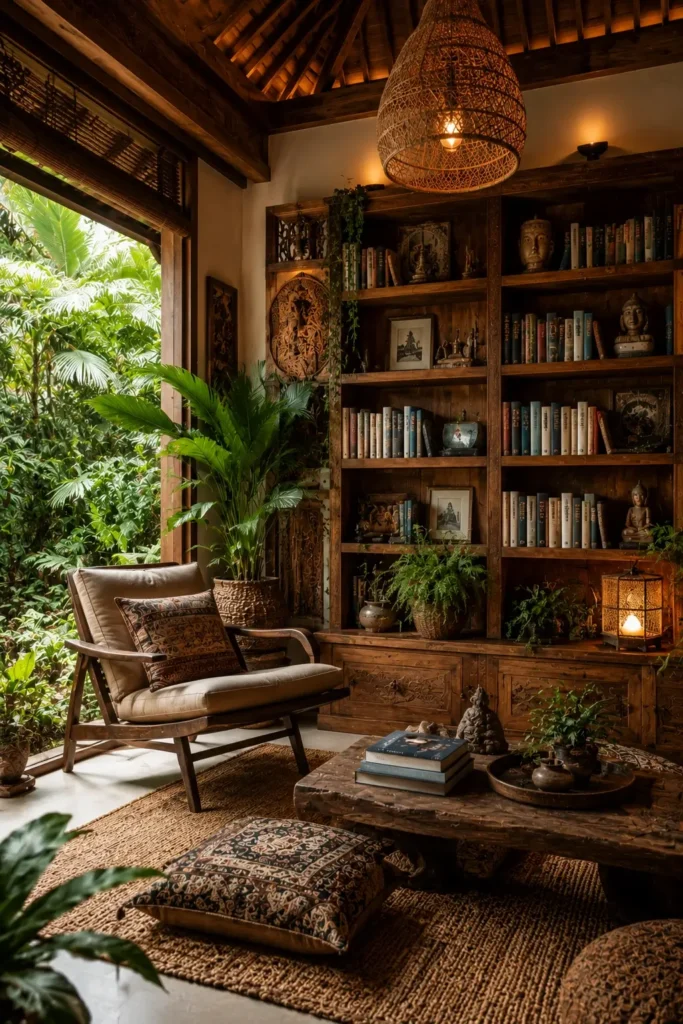 Modern Home Library Design Ideas