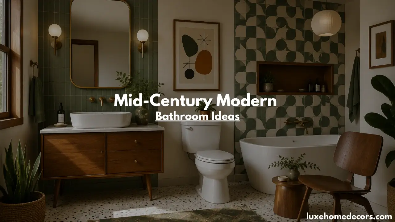 Mid Century Modern Bathroom Ideas