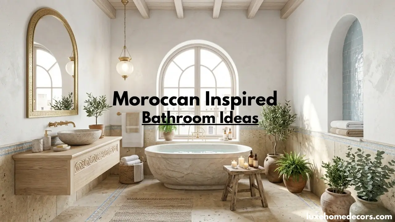 Moroccan Inspired Bathroom Ideas