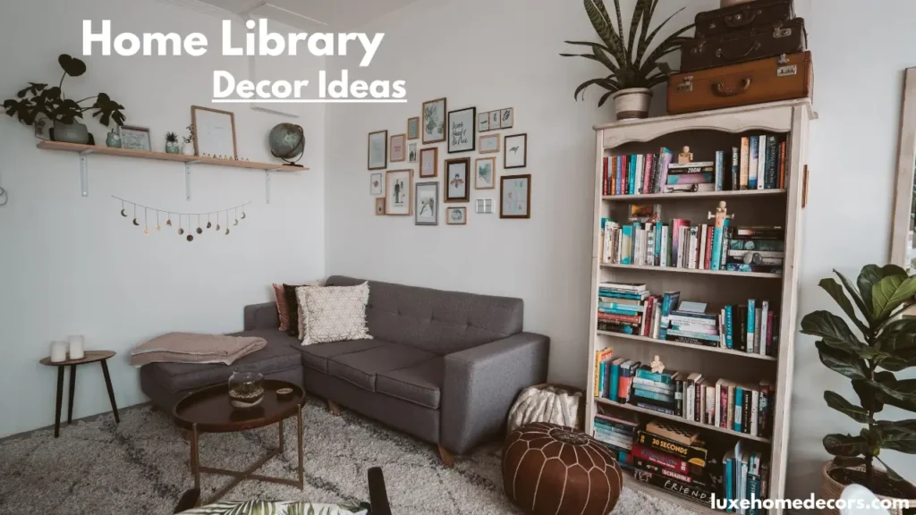 Home Library Decor Ideas