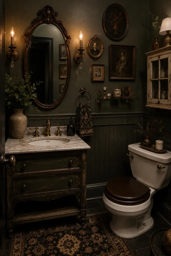 Antique-Inspired Bathroom Decor Ideas