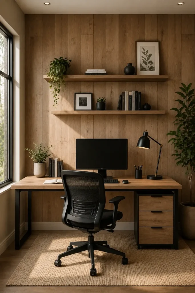 Wood Panel Wallpaper