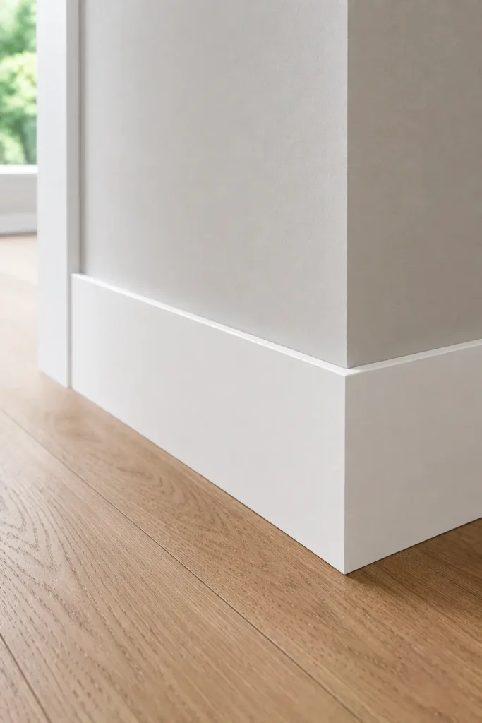 Minimalist Modern Farmhouse Baseboards