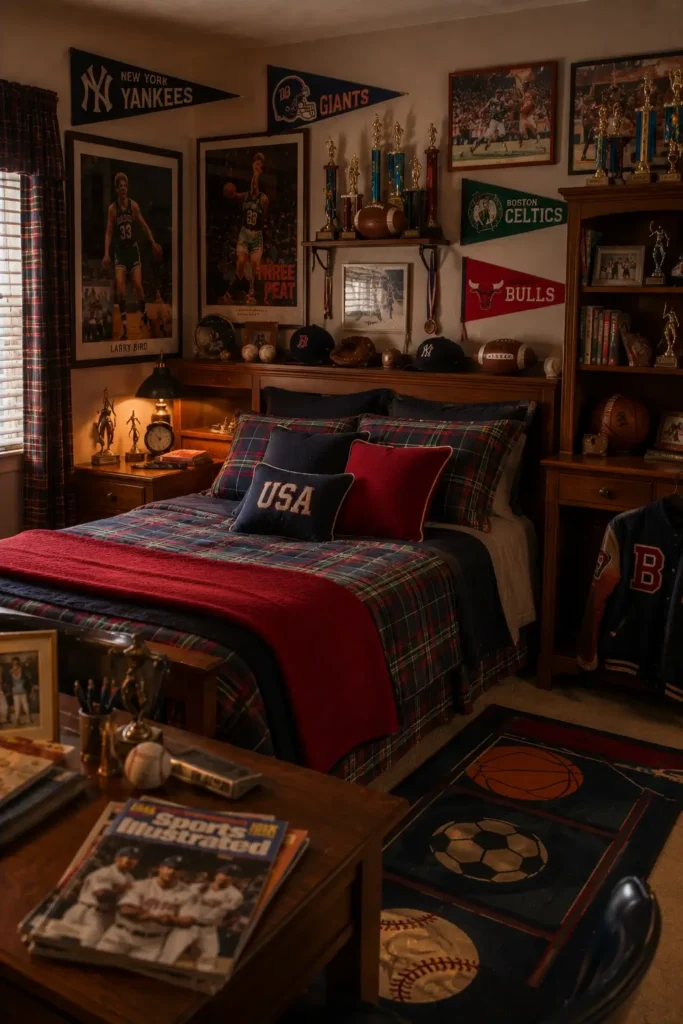 Sports-Inspired Room Decor