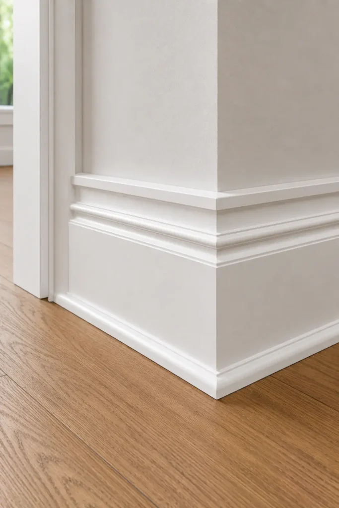 Stepped Molding Profiles With Subtle Detail