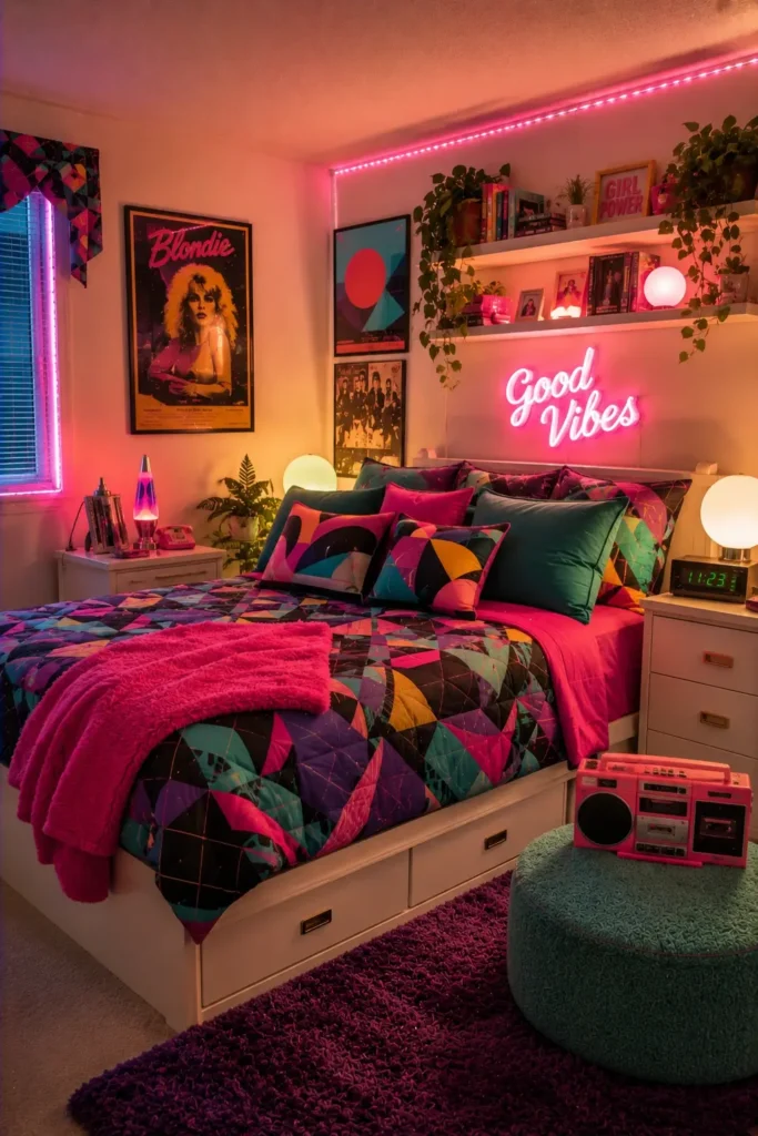 Colorful Throw Pillows and Bedding