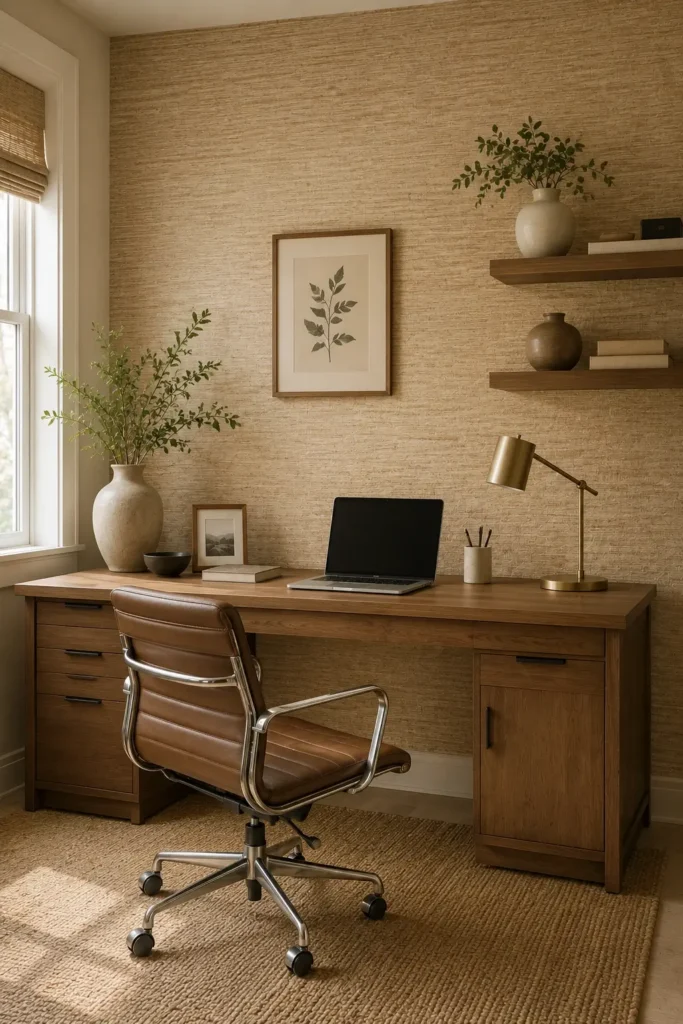 Grasscloth & Textured Wallpaper