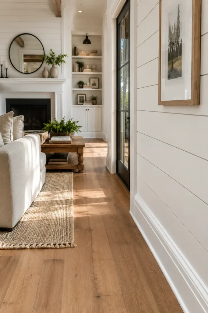 Simple Flat Baseboard Trim for a Clean Farmhouse Look