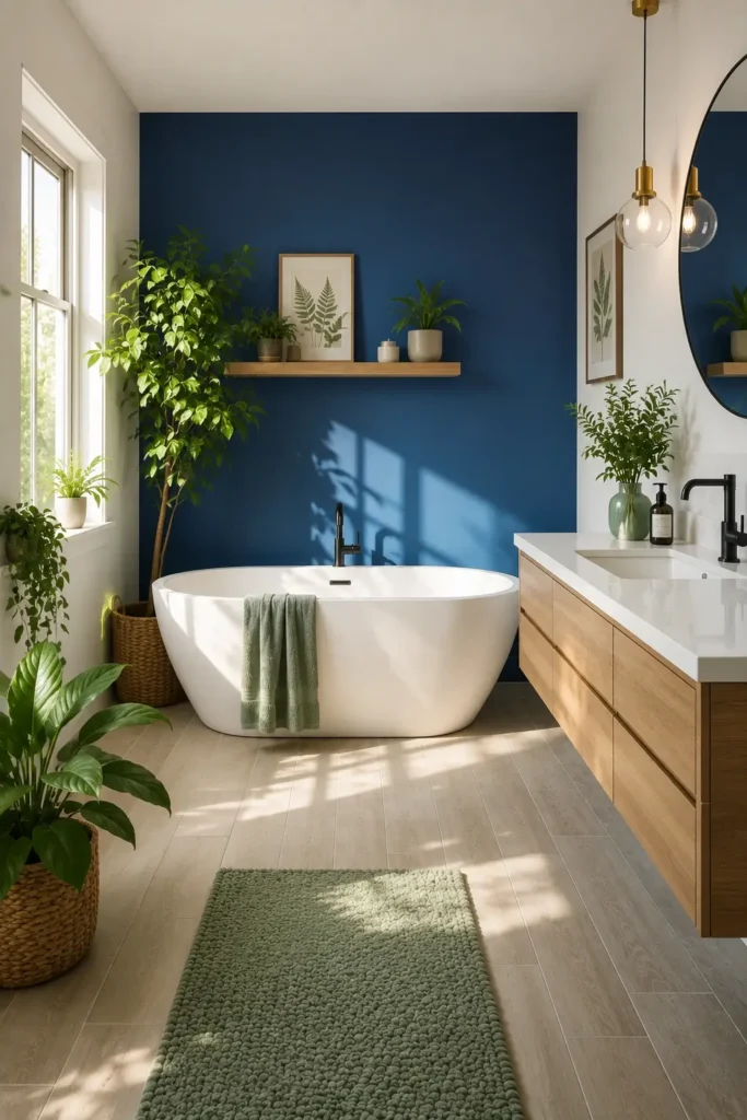Add a Blue Accent Wall