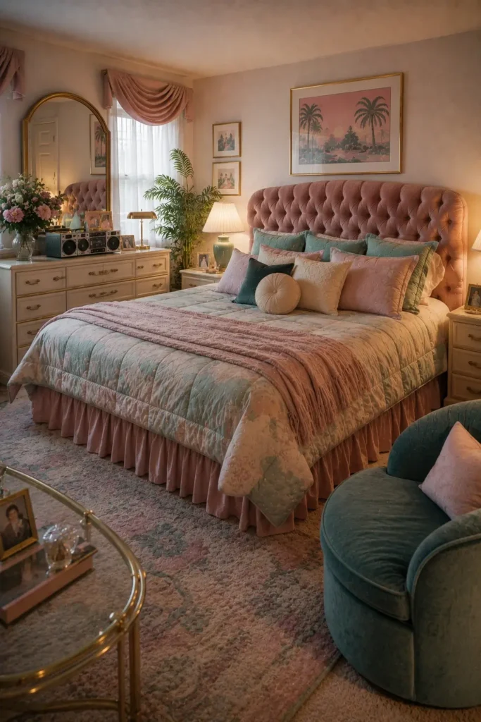Upholstered Beds With Vintage Appeal