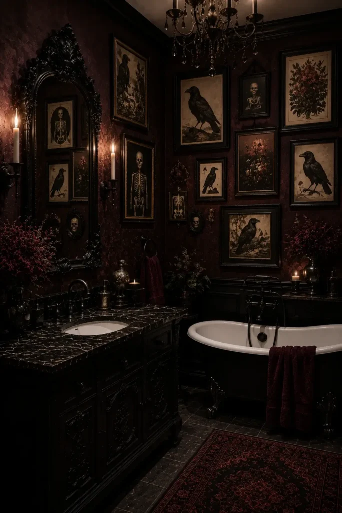 Halloween Gothic Wall Decor That Works Year-Round