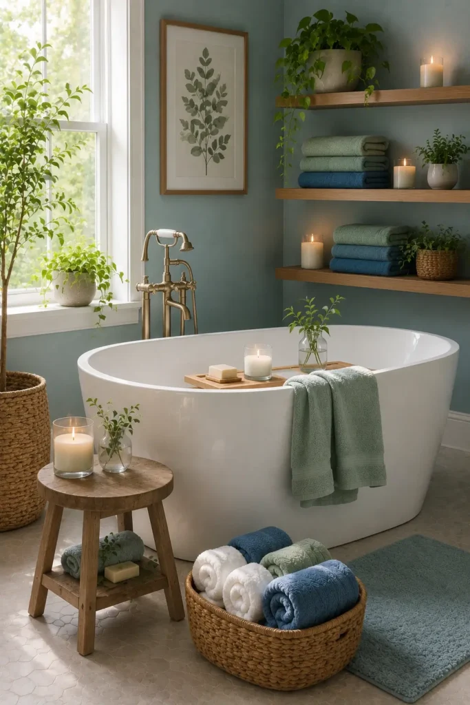 Style the Bathtub Corner