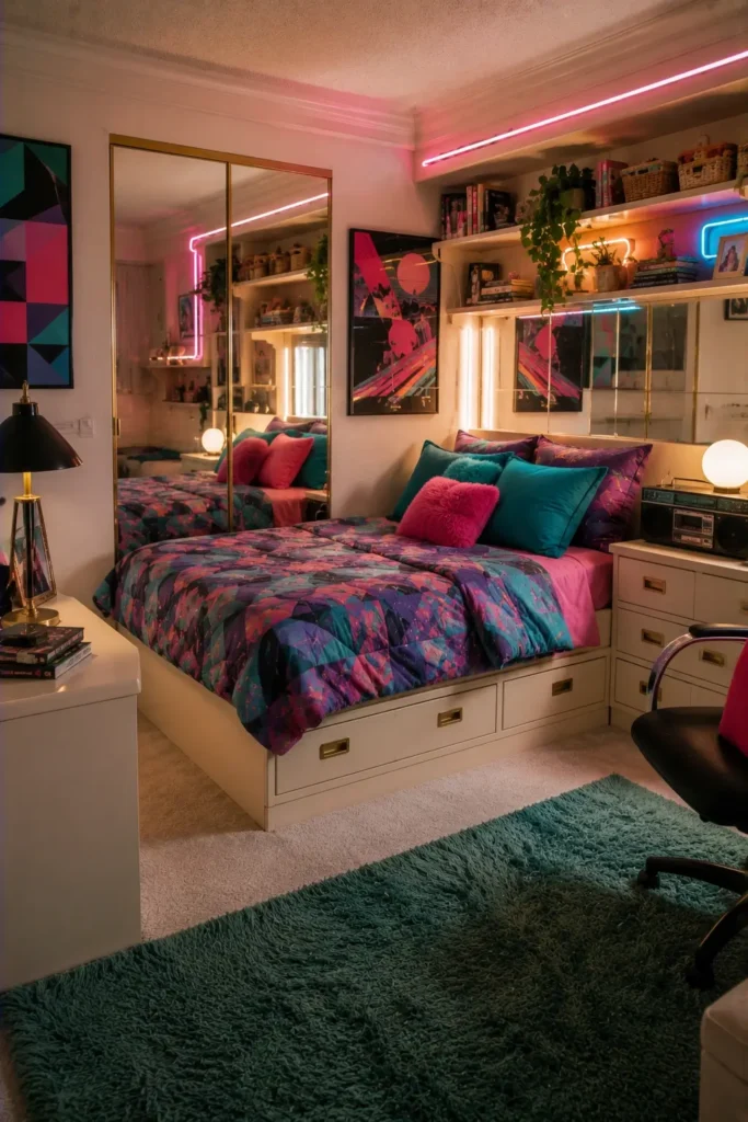 Small 80s Bedroom Ideas That Maximize Style