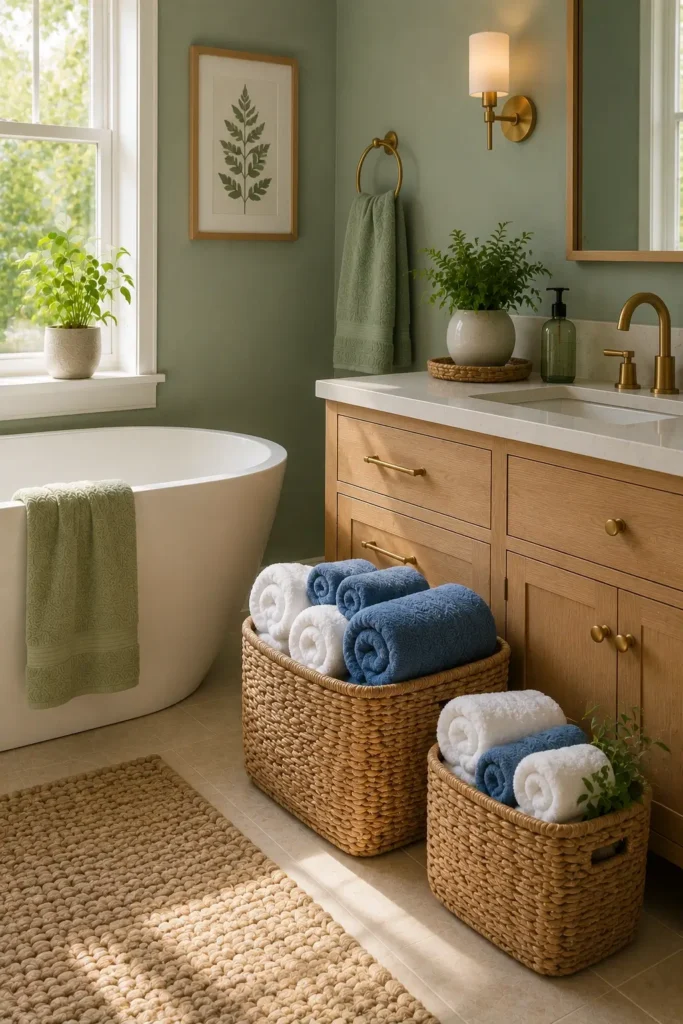 Add Woven Baskets