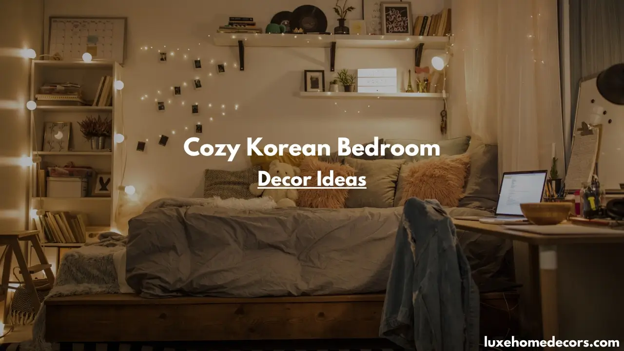 Cozy Korean Bedroom decor Ideas