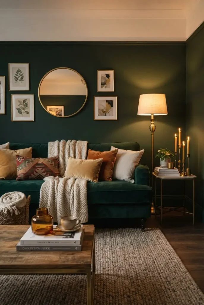 A Cozy, Slow-Evening Living Room