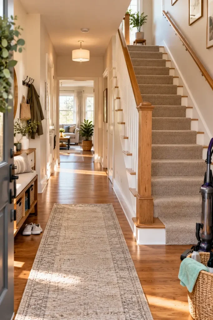 Entryway, Hallway and Stairs