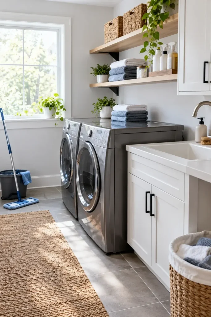 Laundry Room Deep Cleaning Checklist