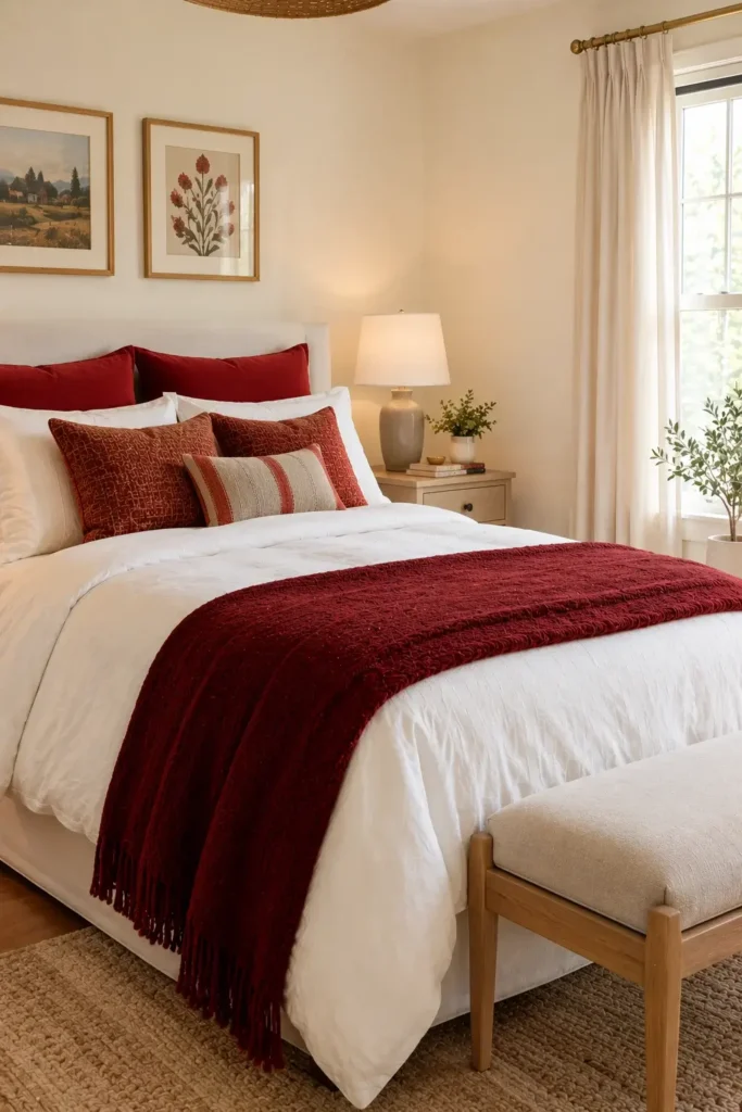 Bright Red vs. Burgundy and Muted Red