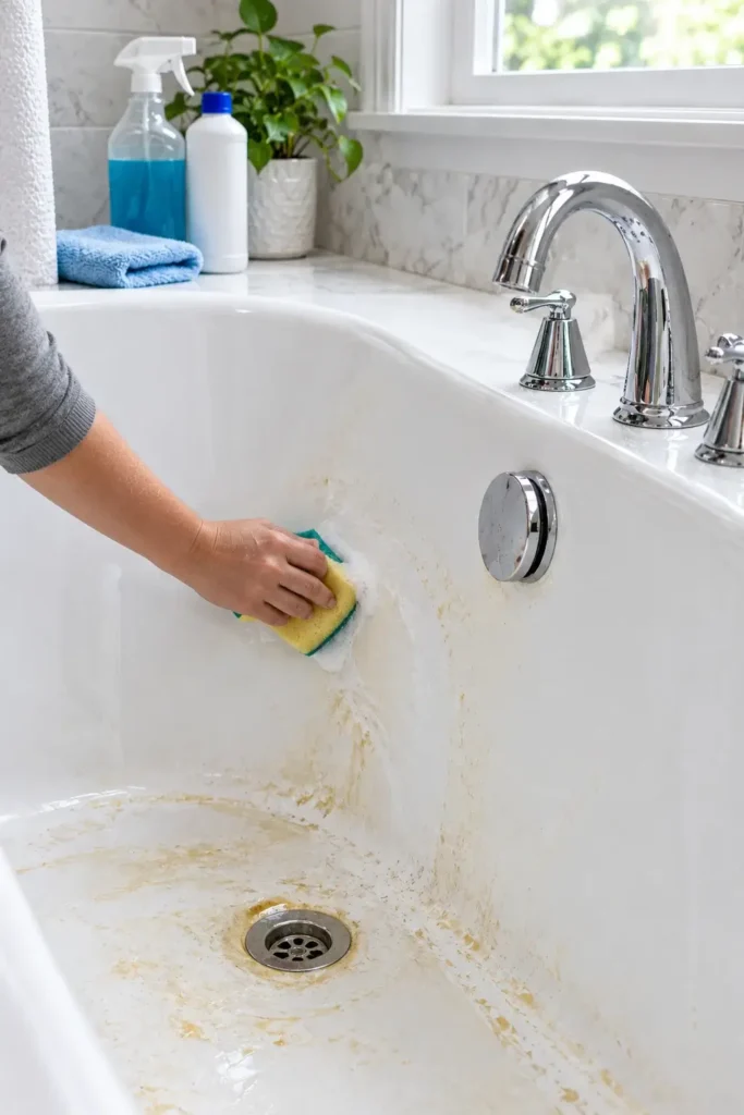 How to Remove Bathtub Stains