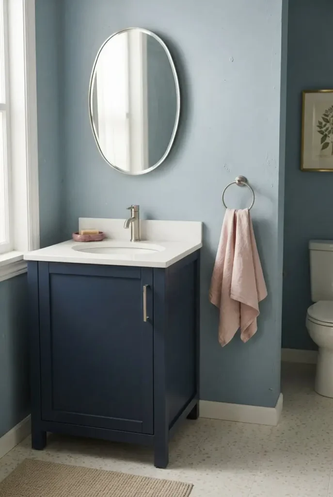 Blue and Pink for a Playful Touch