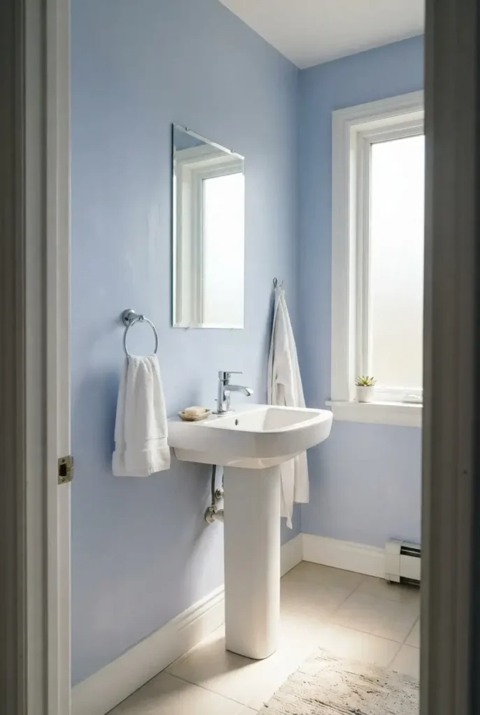 Light Blue Walls for a Brighter Look