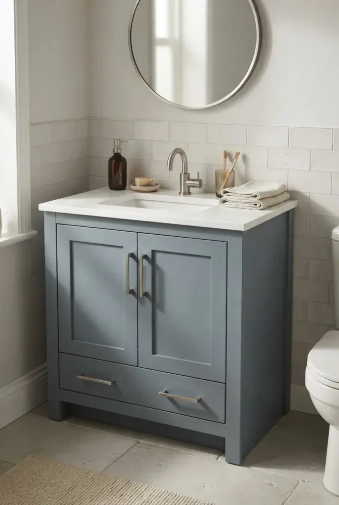 Paint the Bathroom Vanity