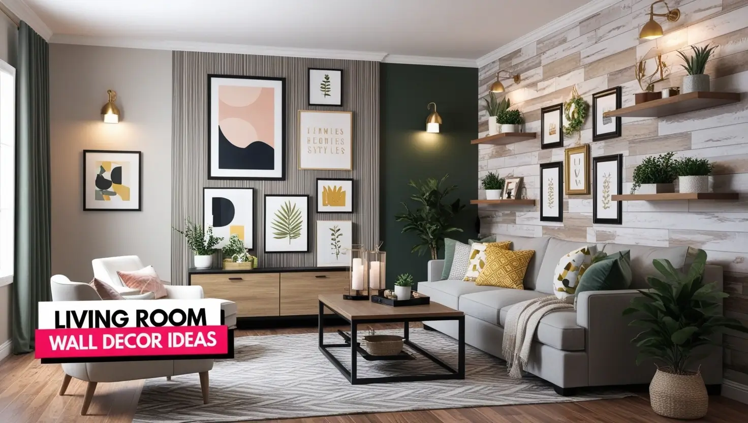 Living Room Wall Decor Ideas