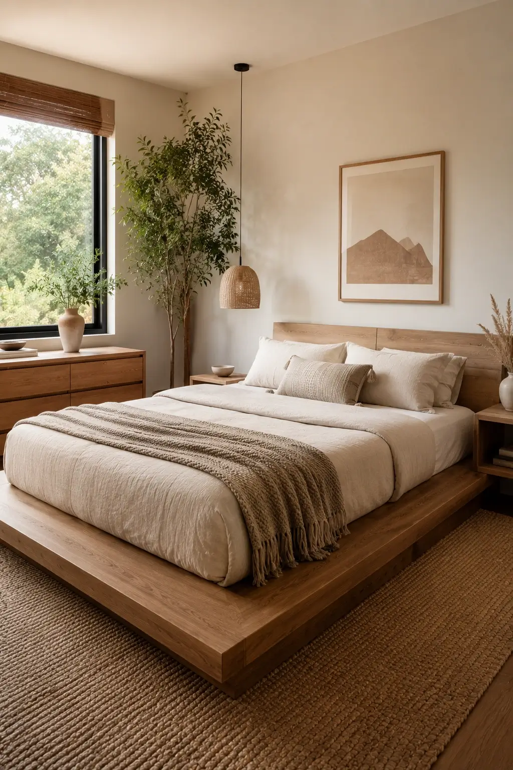 Create an Organic Modern Nature Bedroom