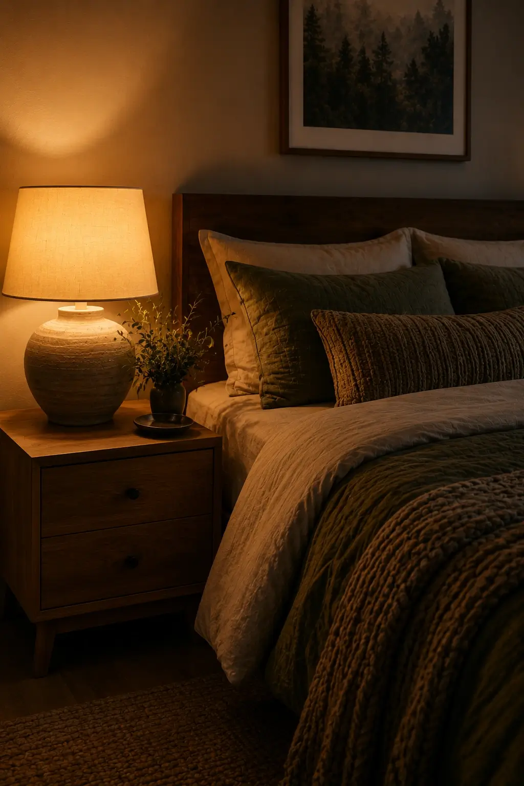 Layer Soft Lighting Throughout the Room