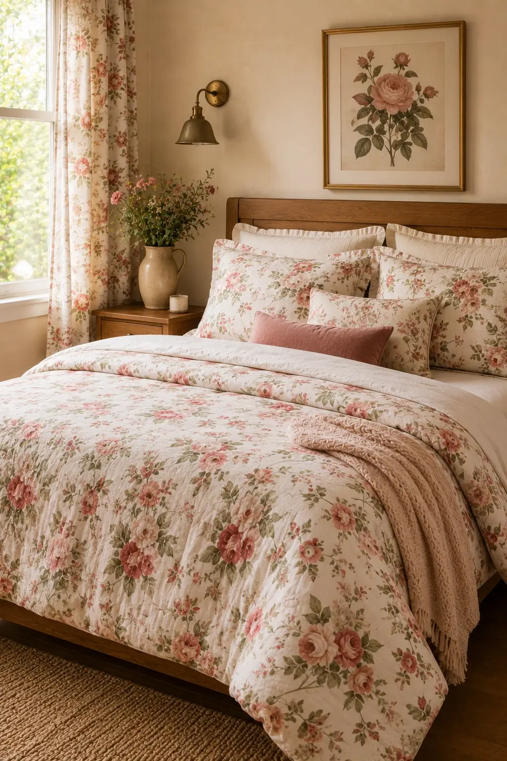 Create a Cozy Cottage Floral Retreat